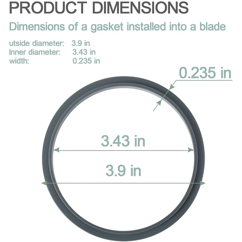 استبدال أجزاء ، 6 قطعة استبدال طوقا ، طوقا الملحقات استبدال أجزاء ل نوترورصاصة برو خلاط 900 واط
