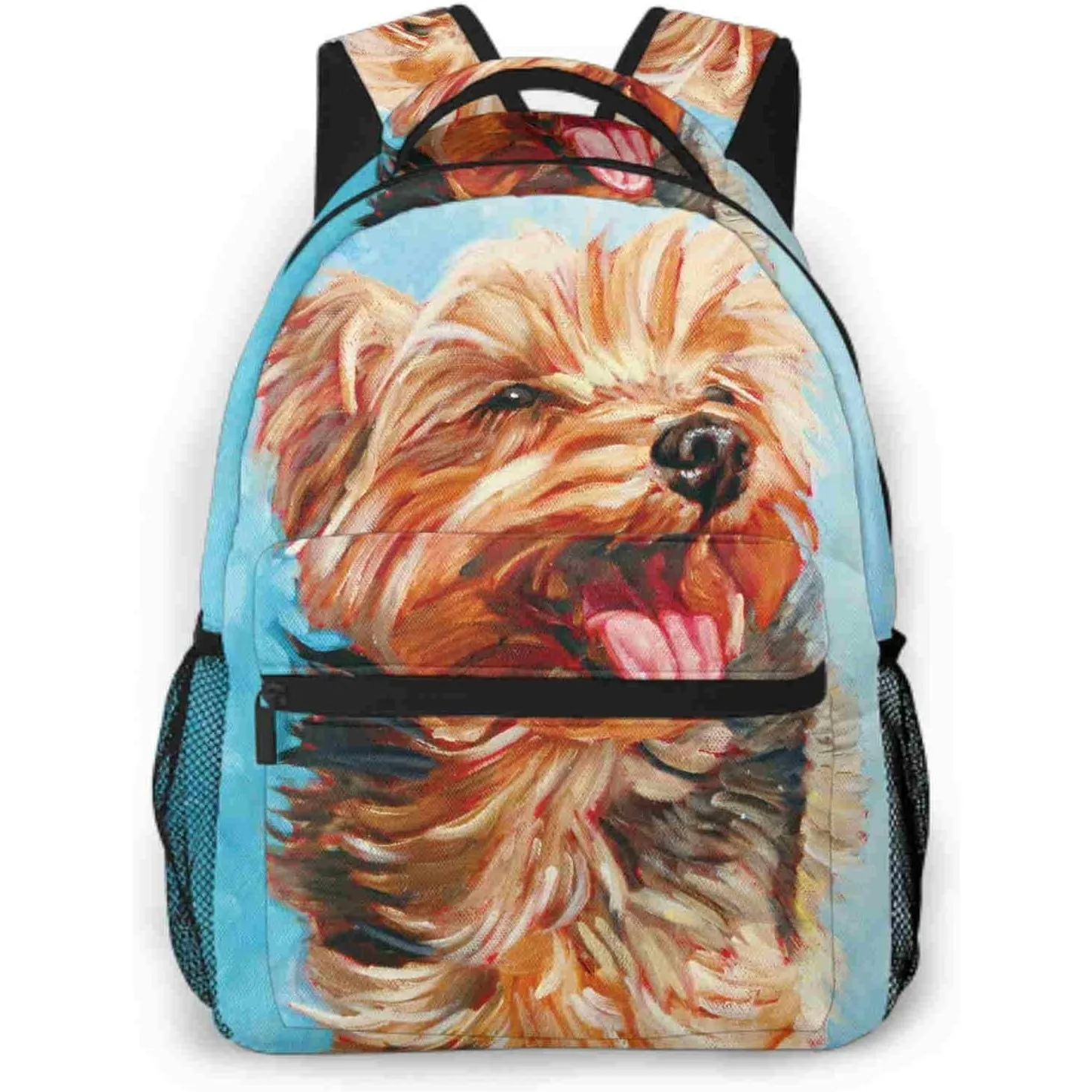 

Рюкзак с принтом собаки Nerxy Yorkie для детей, рюкзак с милыми животными для мальчиков и девочек, сумка для книг с щенками, подарки в школу