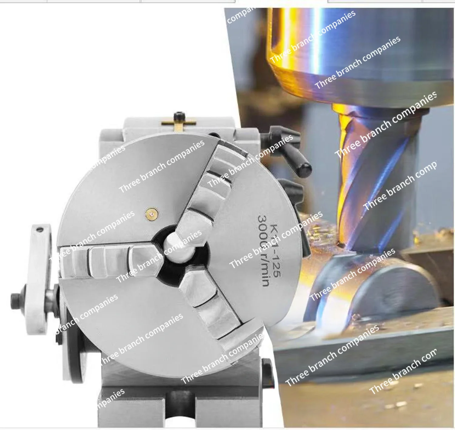 

Bs0/1 Milling Machine Universal Dividing Head 125 160 Precision Universal Indexing Head Universal Dividing Head Adjustable