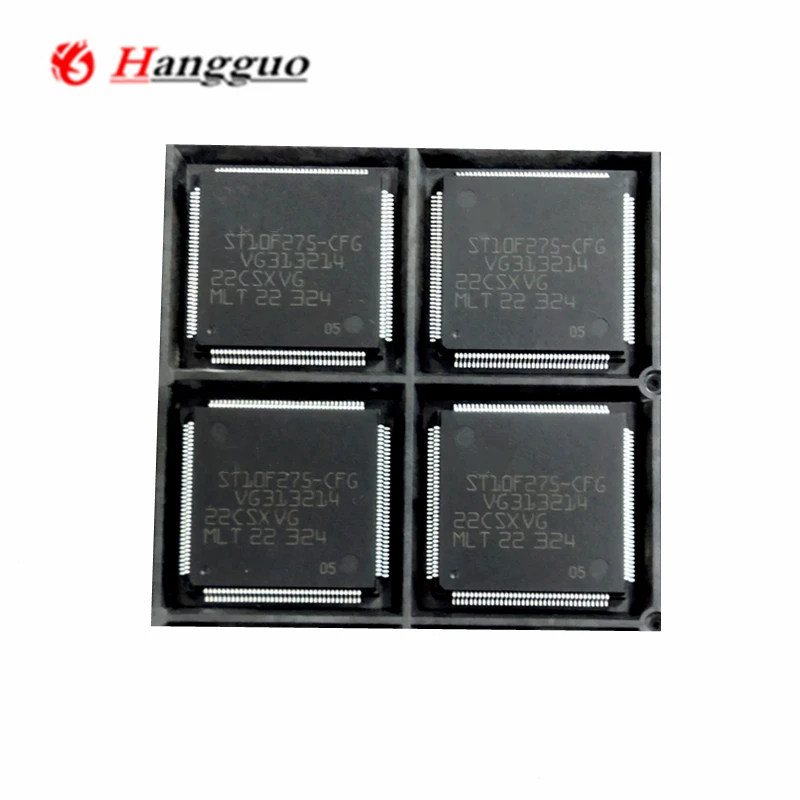 5PCS/Lot  Originl ST10F275-CFG ST10F275 CEG CEA TQFP144 For Car CPU M7 small turTLEcomputer board