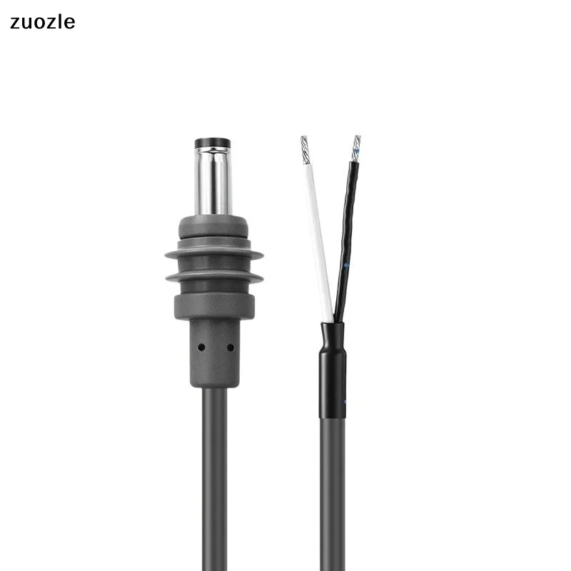 exquisiteKebaoLong Mini DC5521 Power Cable Shielded Anti Interference Stable For Electronic DIY Wiring Repair