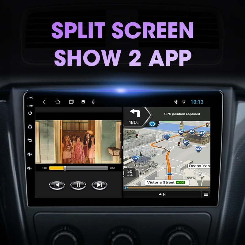 JMCQ 2din Android 12 4G wireless CarPlay autoradio Multimidia lettore Video navigazione GPS per Skoda Yeti 5L 2009 - 2014 2 din