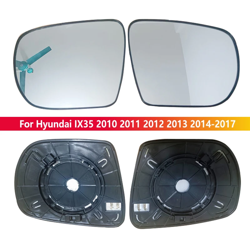 

For Hyundai IX35 2010 2011 2012 2013 2014-2017 Rearview Mirror Lenses Exterior Side Reflective With Heating Car Accessories