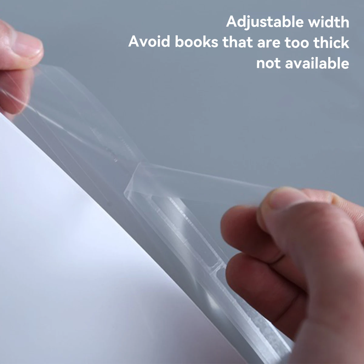 10PC-A4/16K Transparent Book Cover Protector High Transparency PP Material Adjustable and Reusable School Stationery for Student