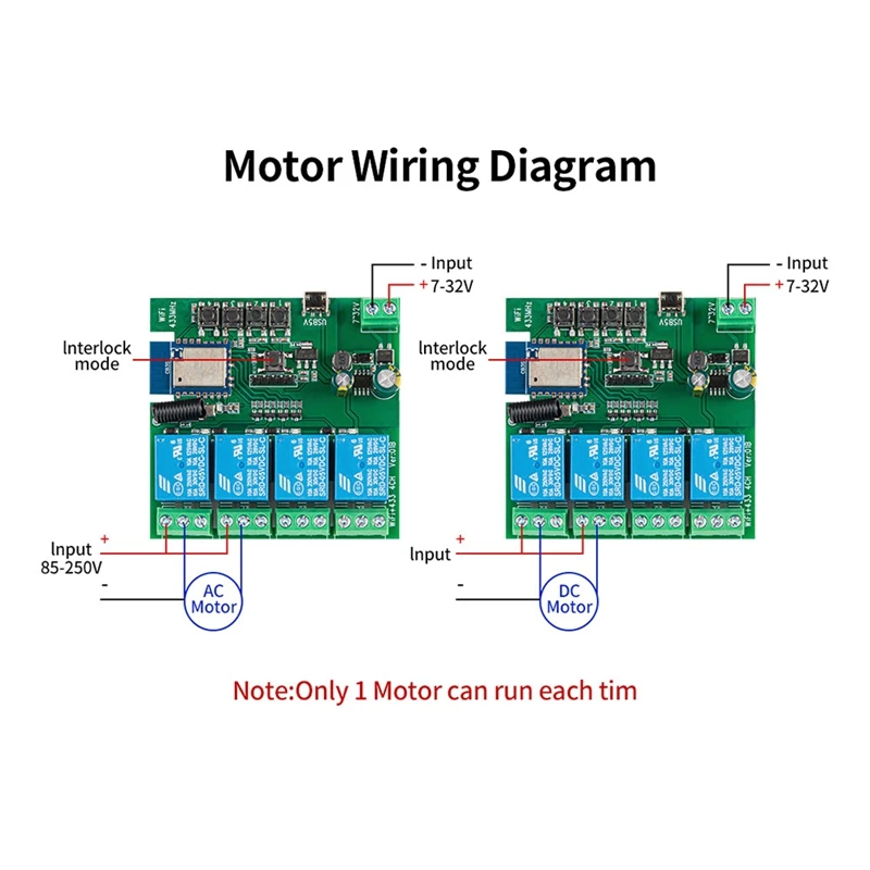 4CH Tuya saklar Wifi, sakelar Wifi swakriya pengatur waktu 85-265V 5V 2.4G Wifi Smartlife modul otomatisasi rumah untuk IFTT Alexa Google Home