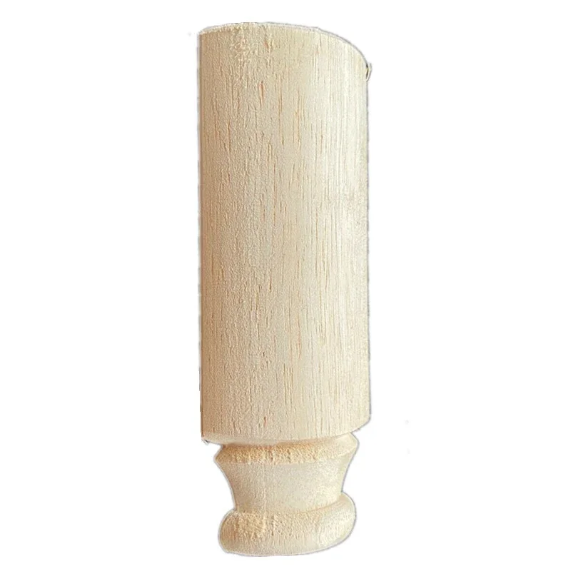 9cm 15cm Carving Natural Wood Appliques for Furniture Cabinet Unpainted Wooden Mouldings Decal Vintage Home Furniture Decor