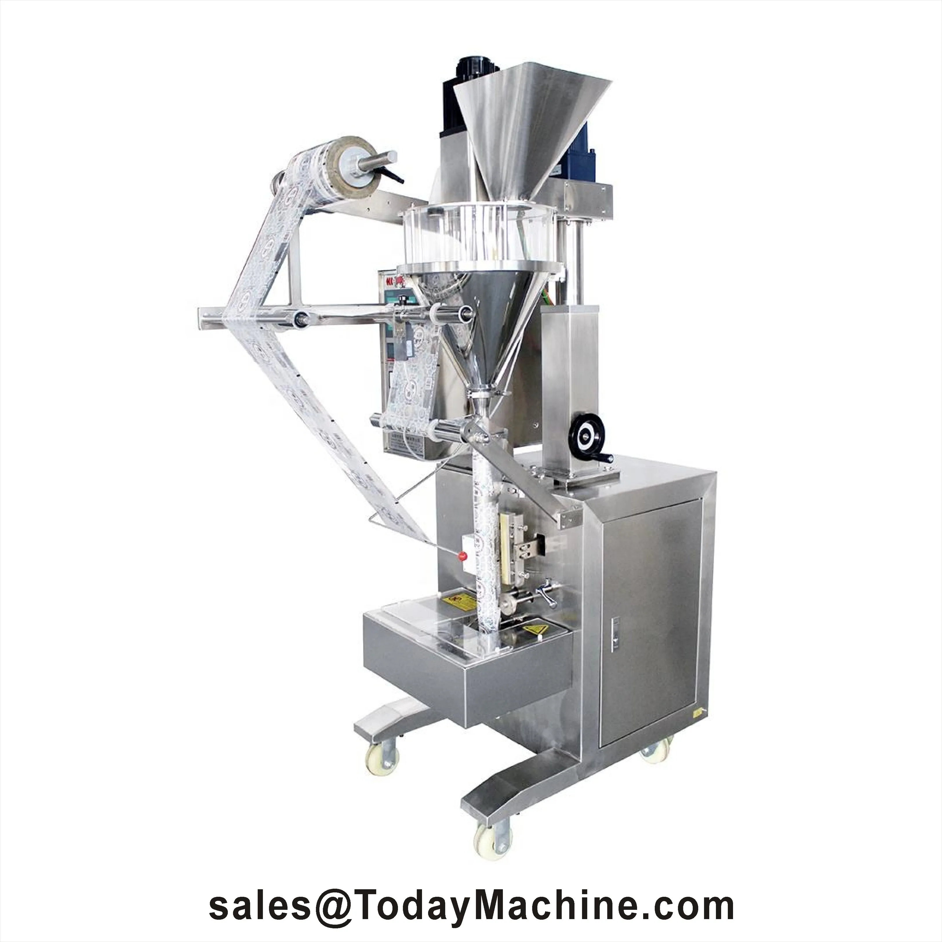 Máquina envasadora automática de bolsitas de especias en polvo de alta precisión, máquina envasadora de llenado de bolsas de polvo de pimienta negra, curry, chile, romero