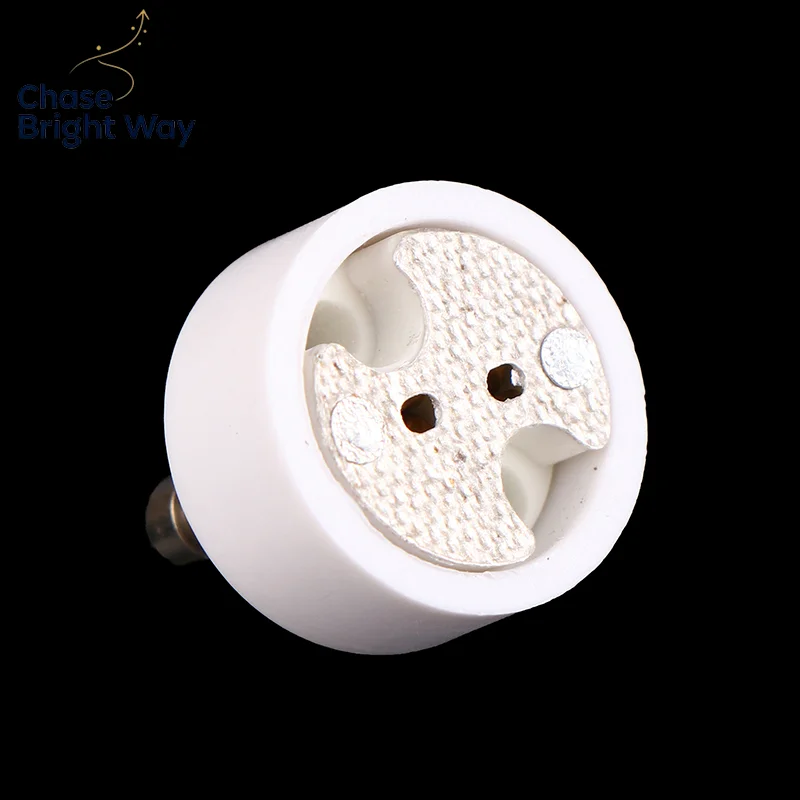 GU10 to MR16 Ceramic Lamp Holder Adapter G4 GU5.3 Bulb Socket Conversion Base