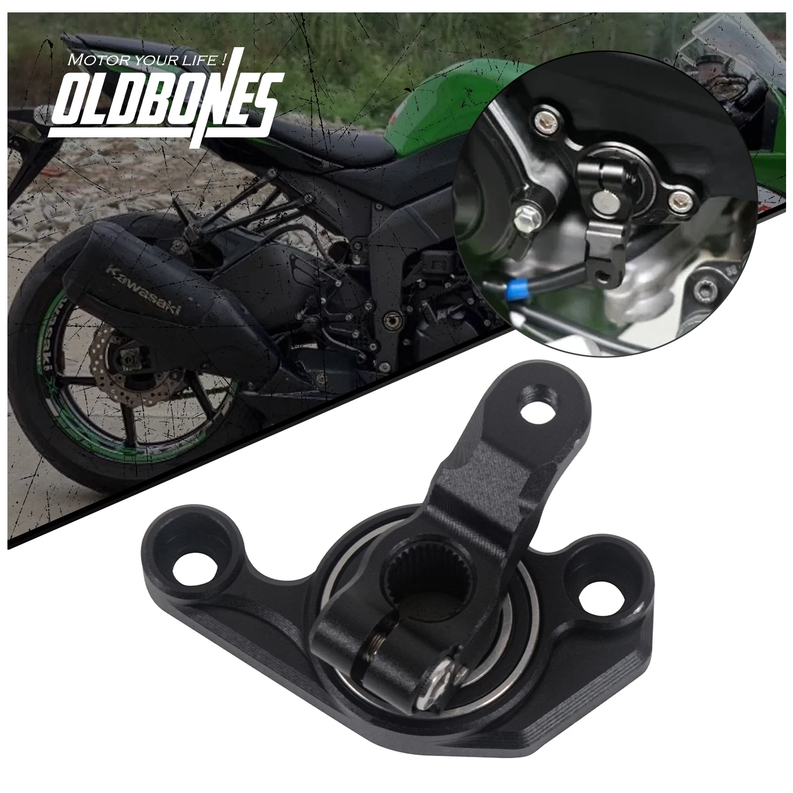 

Oldbone Motorcycle Gear Shift Support For Kawasaki ZX6RR ZX-6RR 2008-2024 2009 2010 2011 2012 2013 2014 2015 2016 2017 2018 2019