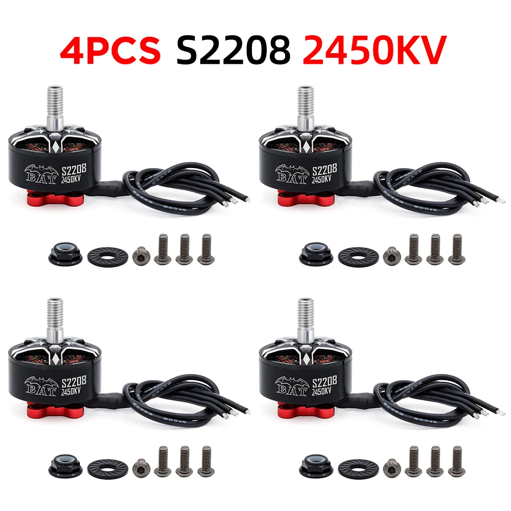 SURPASSHOBBY BAT S15 S22 Series Brushless Motor High Quality Violent  Motor 3 Inch Cross Motor For 3" 3.5" 4" 7" FPV Drone