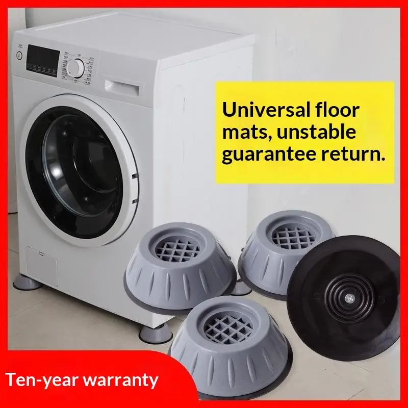 Washing Machine Anti Slip Pads With Shock Absorption Non Skid Base For Home Dryer Fridge Use