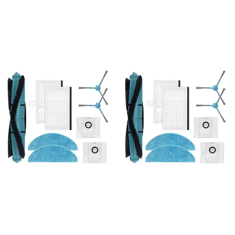 AC23-18PCS For Cecotec Conga 7490 Immortal / 8290 Immortal Vacuum Cleaner Replacement Filter Mop Dust Bag Main Side Brush