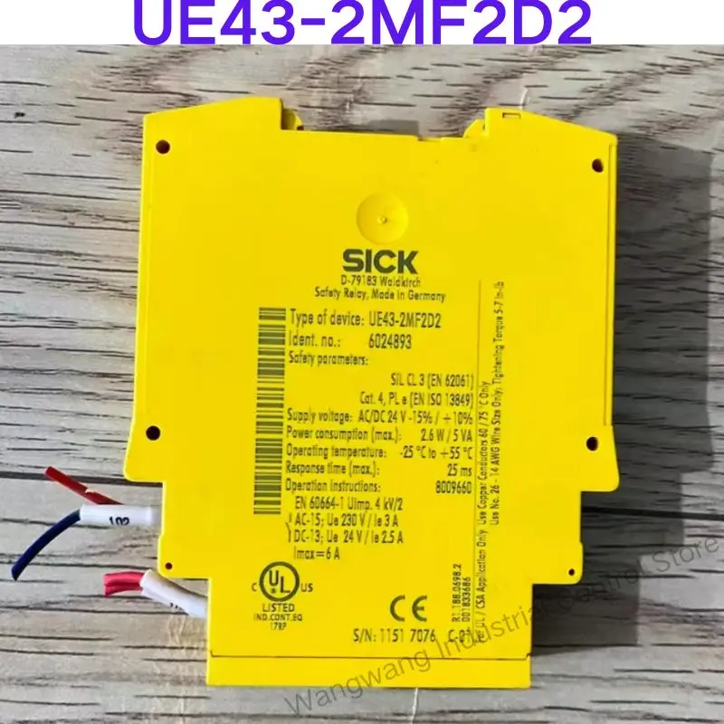 Second-hand test OK , UE43-2MF2D2 safety relay