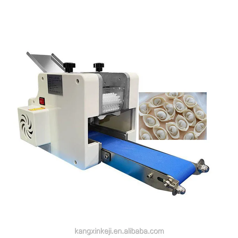 Automatic Skin Wrapper Making Small Crepe Tortilla Chapati Roti Dumpling Pizza Dough Forming Machine