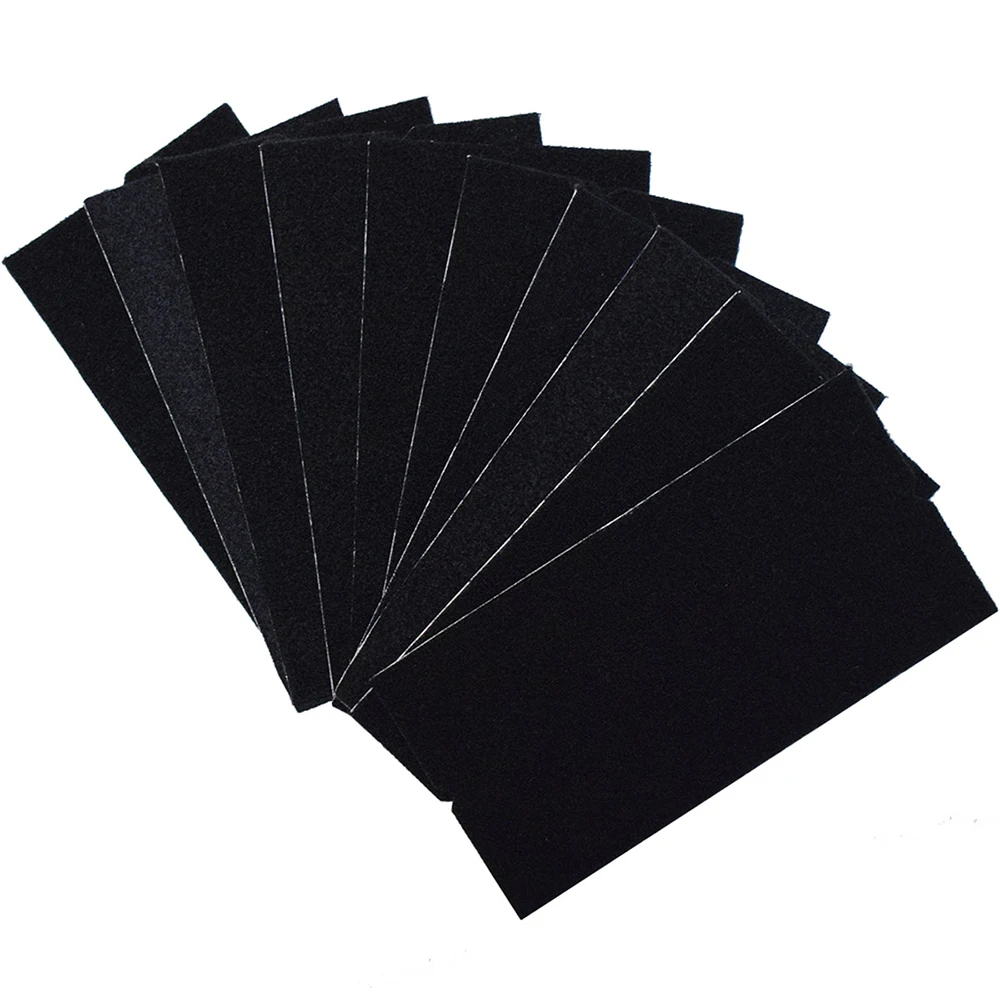 1m/roll Black Fabric Felt With Self-adhesive Glue for Car Wrap Scraper 5cm Width Felt Standby Replacement Spare Parts