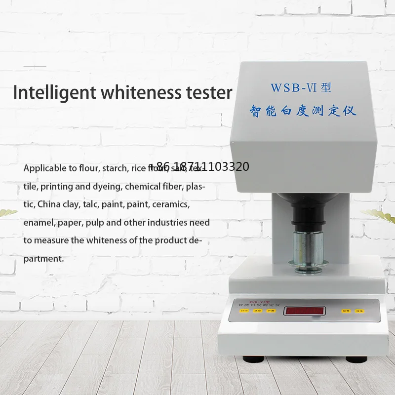 high Quality Digital Powder Measuring Whiteness laboratory brightness meter Tester for  Rice And Brightness Cie