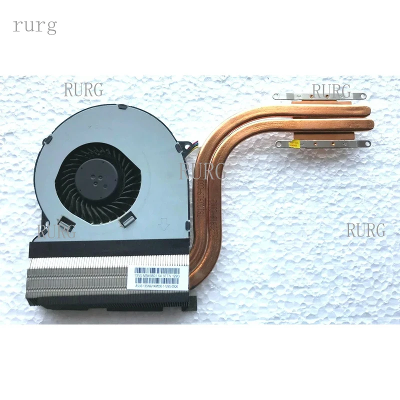 R+  FOR Asus RoG G75 G75VW CPU Cooling Heatsink And Fan 13N0-MBA0601