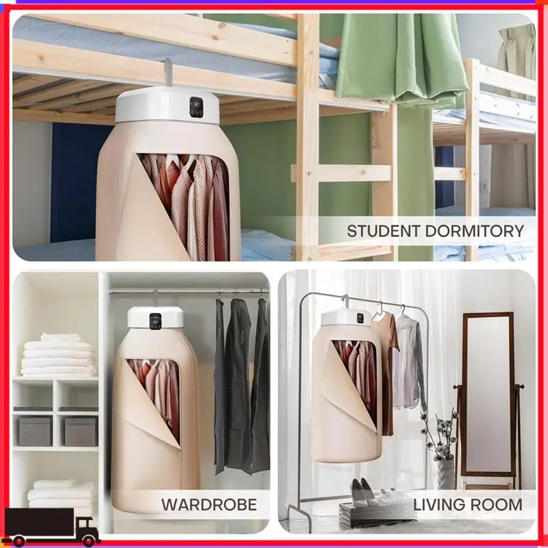 

Premium Portable Clothes Dryer, Mini Laundry Dryers Small Compact Foldable Electric Drying Machine US Plug