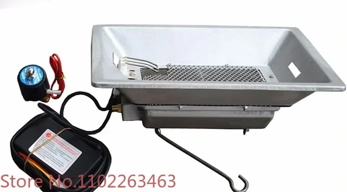 Automatic ignition safe farming heating equipment infrared ceramic gas heater brooder