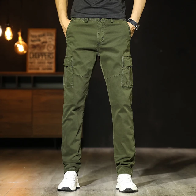 Pantalones shops vaqueros verdes hombre