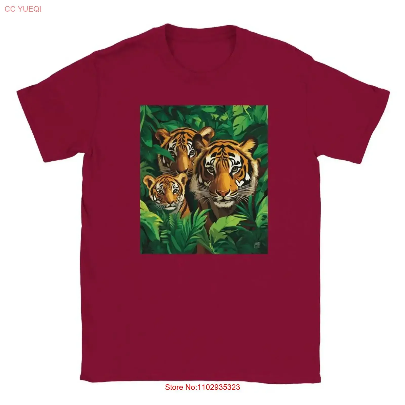 Camiseta Sumatra Tiger Classic Fit, ropa de calle lavada vintage, suave para hombre, Unisex, estirada, versátil, ropa de diseñador informal
