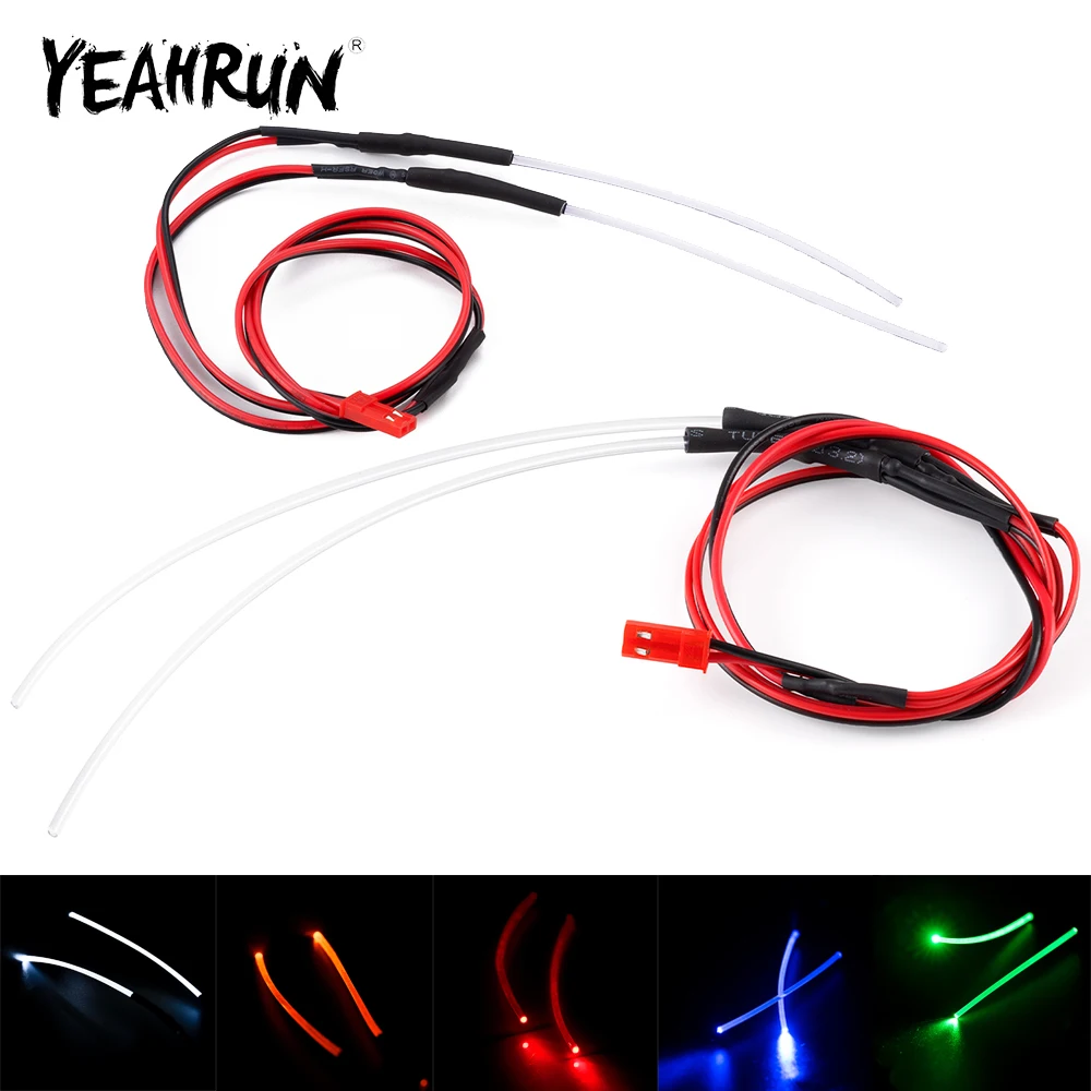 YEAHRUN 1Set Simulation Rear Light Taillight for 1/10 RC Drift Off-road Car Truck Upgrade Decortion Parts Accessories