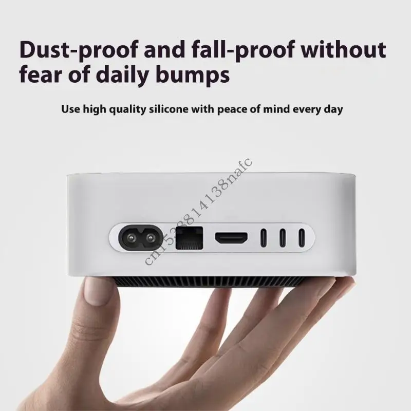 594F Silicone Case For Mini 2024 Computer Host Shock Absorption Cover Replace