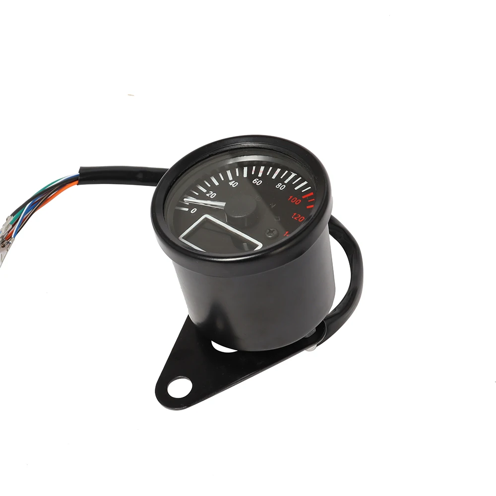 Motorcycle Speedometer Universal Motorcycle Panel Speedometer 0~160KM/H Motorcycle Digital LED LCD Speed Gauge Retro