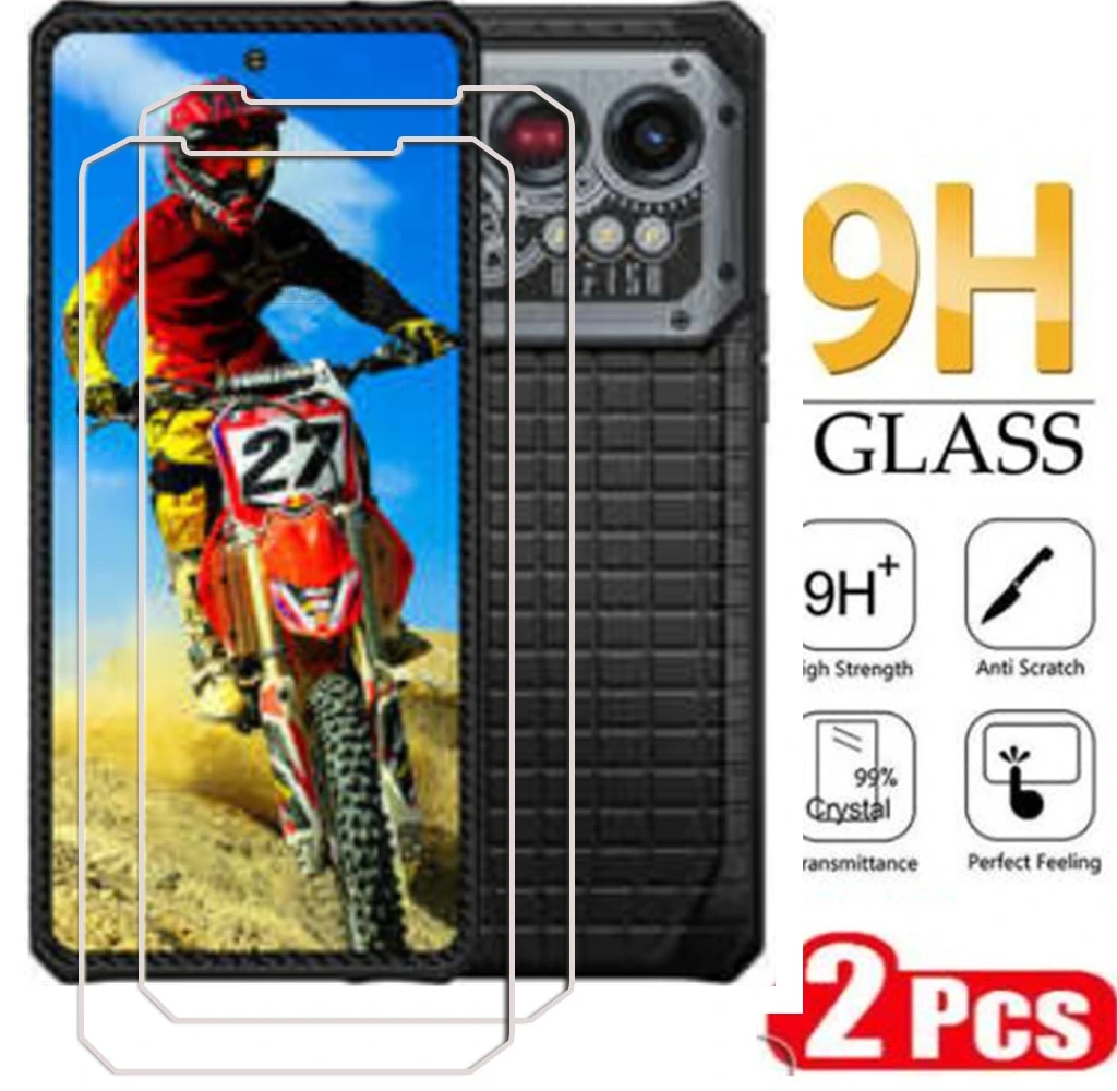2PCS 9H HD Tempered Glass FOR IIIF150 Raptor 5G 6.78