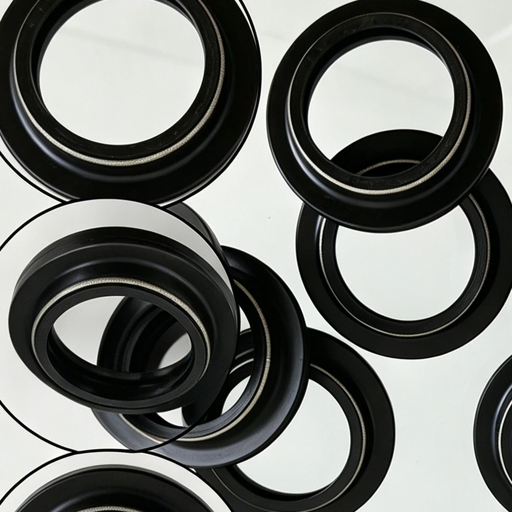 

2/4/8pc 43x54x11 43 54 11 Front Fork Oil Seal & Dust Cover For Suzuki GSX-R750 GSX-R750W GSX-R750 RF900 DL1000 GSX-R1000 88-2014