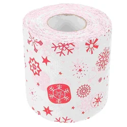 Servilletas de papel higiénico con adorno navideño, suministros de papel para el hogar, 1000x1000x010cm, para decoupage, decoración de baño