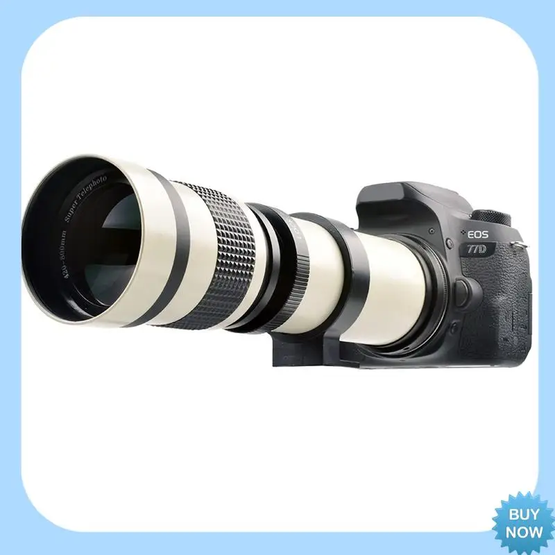 

A47Z 420-800Mm Telephoto Zoom Lens Manual Zoom Lens SLR Camera Lens Suitable For Canon Cameras