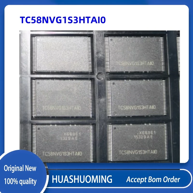NEW 10Pcs/Lot   TC58NVG1S3HTAI0  TC58NVG1S3  TC58NVG1    TSOP48