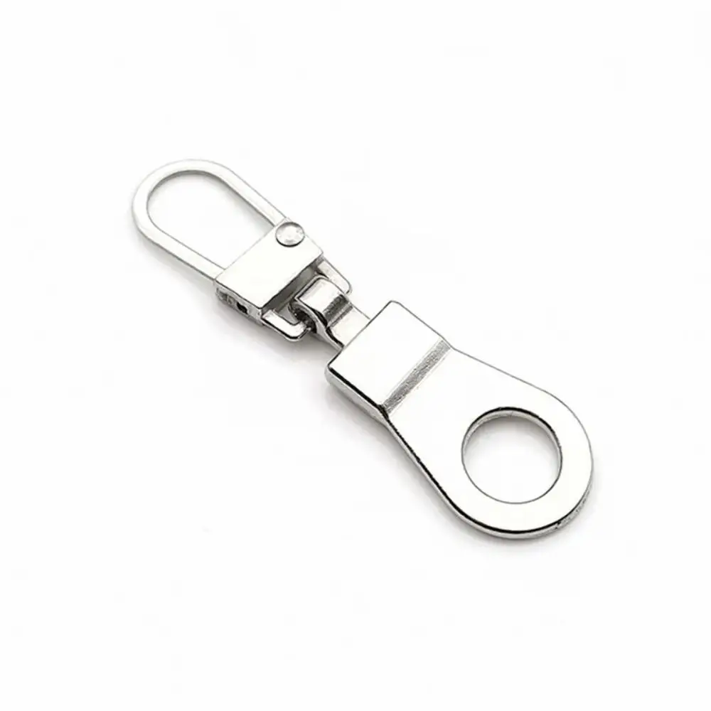 5PCS Replacement Metal Zip DIY Sewing Detachable Zipper Head Zipper Sliders Head Backpacks Purses Repair Sewing Accessories