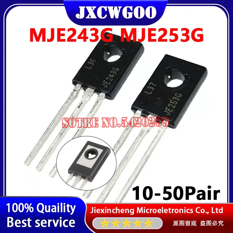 JE243G JE253G MJE243G MJE253G TO-126 Audio amplifier IC New original 10-50PCS/LOT