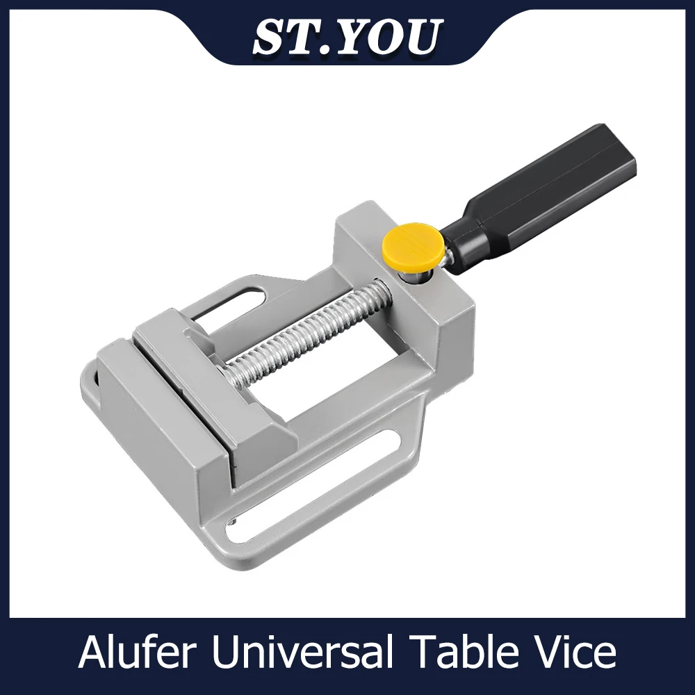 Aluminum Alloy table Vice Flat Tongs Vice Work Table Metal Clamp For Engraver Fastening Platen Router Fixture CNC Woodwork Tools