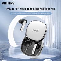 Philips TAT5599 New Wireless Earphone Bluetooth 5.3 Earphone HiFi Stereo Dual HD Microphone Call Earbuds Sports Business Headset