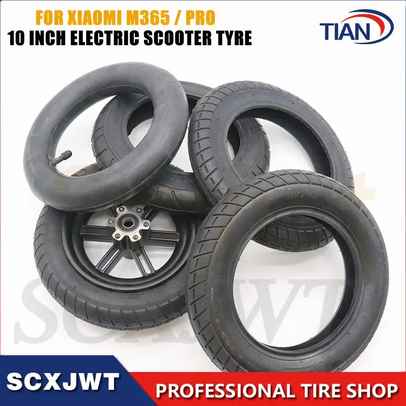 10 Inch 10x2 Electric Scooter Wheels Tyre 10X2-6.1 Outer Tires Inner Tube for Xiaomi Mijia M365 Pro Pro2 1S Accessories 10*2-6.1