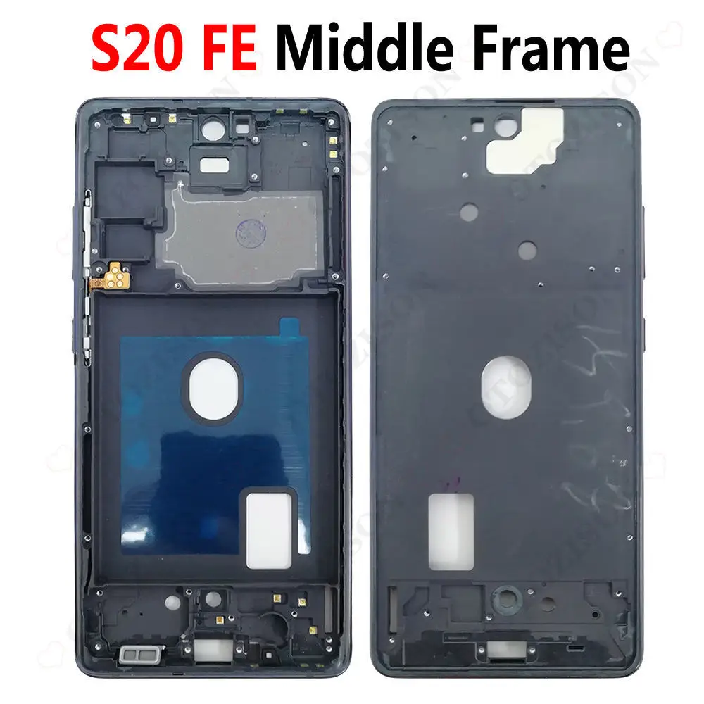 S20 FE 4G 5G Middle Frame For Samsung Galaxy S20+ S20 Plus S21 Ultra frame G980 G985 G988 G991 G998 Phone Replacement Housing