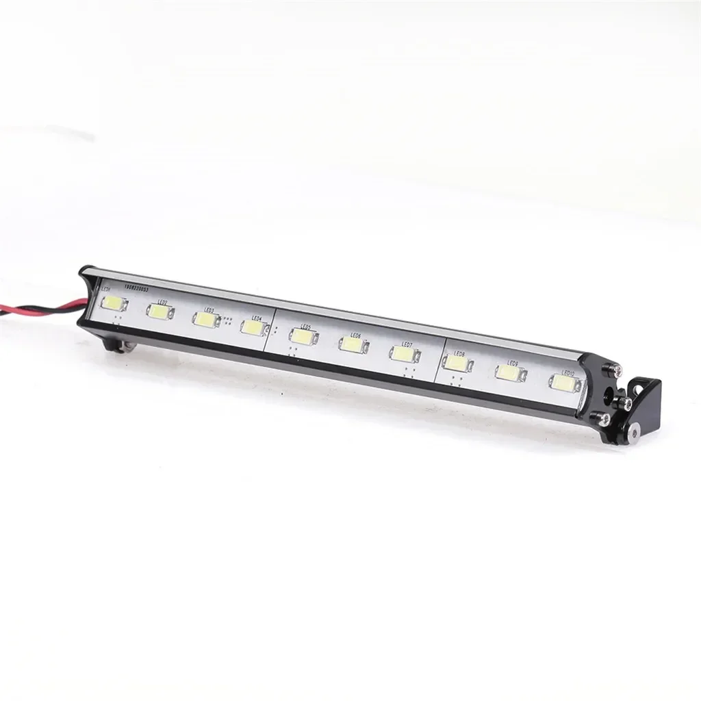 RC Car 4/5/6/8/10/11/12/14LED Roof Lamp Bright Light Bar for 1/10 Crawler D90 Axial SCX10 SCX24 Jeep Wrangler JK Rubicon Body