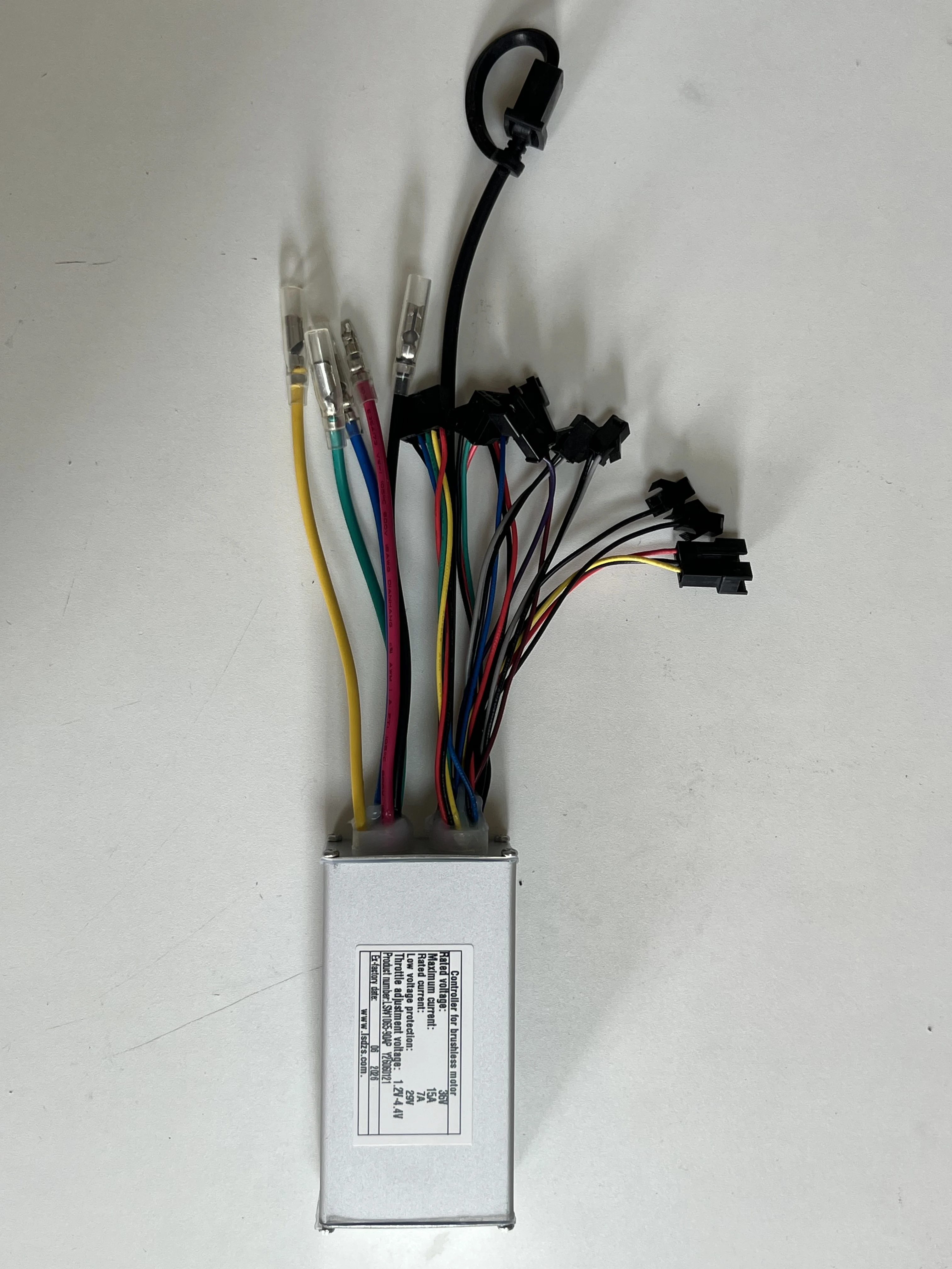 Nulkomma LSW1065-90AP 36V 7A Rated 15A Peak Brushless E-bike Motor Controller Speed Regulator