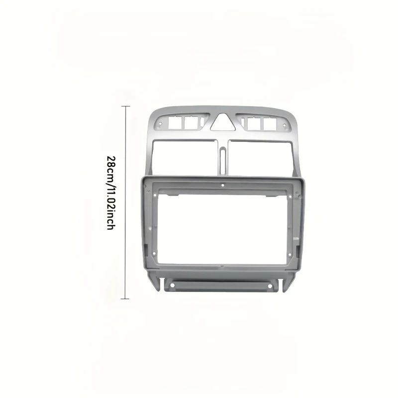 9 inch Car Frame Audio Dashboard Trim Kit Panel Radio Large Screen Car Multimedia Player For Peugeot 307 307CC 2002-2013