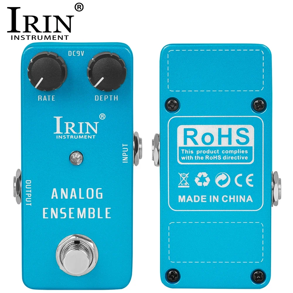 IRIN RS-07 Analog Ensemble Pedal Guitar Effect Pedal Simulate The Pure Line Chorus True Bypass Pedal Guitar Parts & Accessories