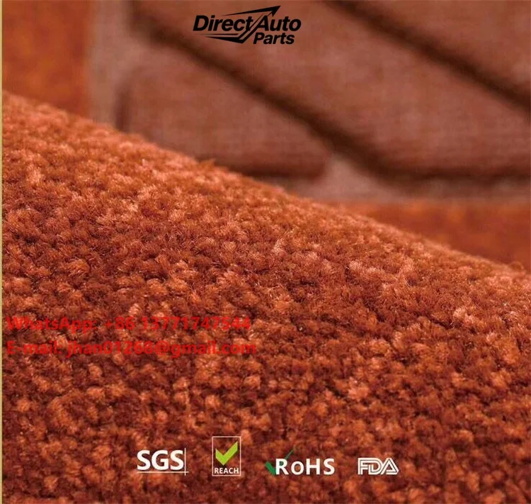 High Quality Modified Fiber Nano Waterproof Custom Made Car Floor Mats Carpet in Roll