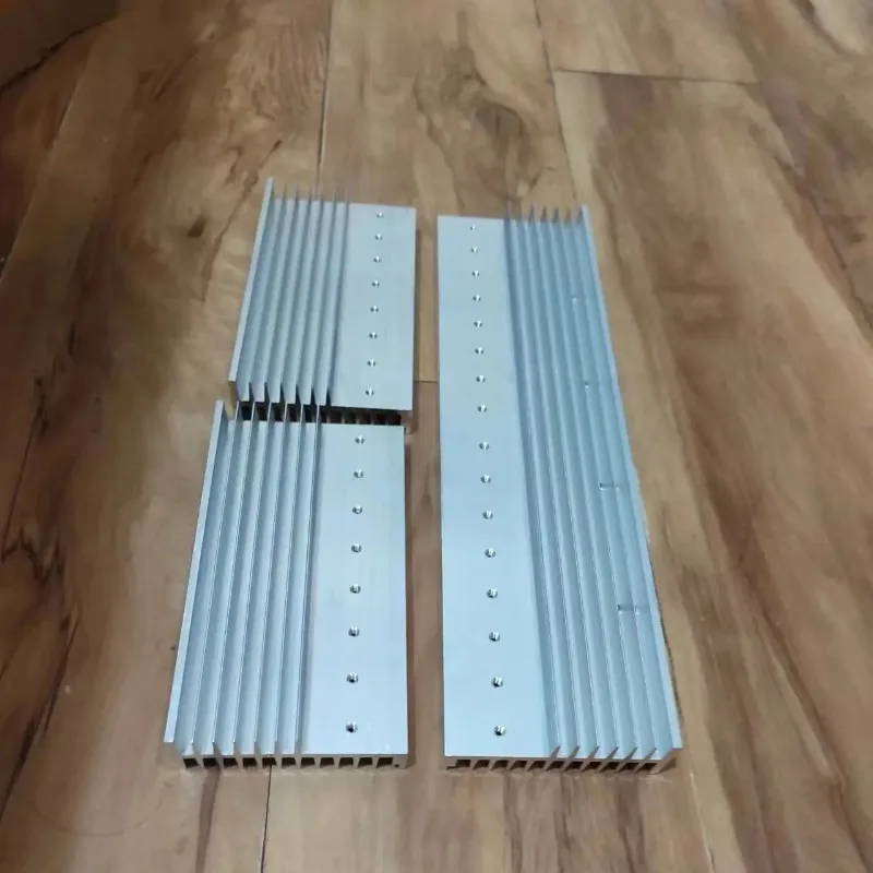 Aluminum Profile Inverter Heat Sink 30mm Width 78mm Height Electronic Radiator for Power Equipment Heat Dissipation Cooling