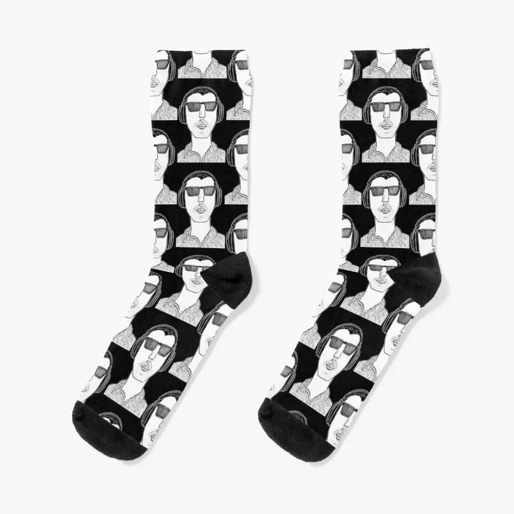 

Succession // Kendall Roy #1 // Illustration Socks christmas gifts hockey cute Designer Man Socks Women's