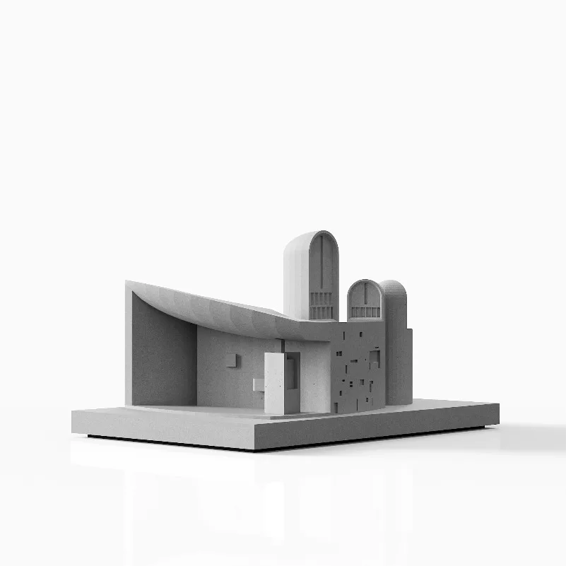 

Cement Building Model Living Room Home Decoration Concrete Ornament