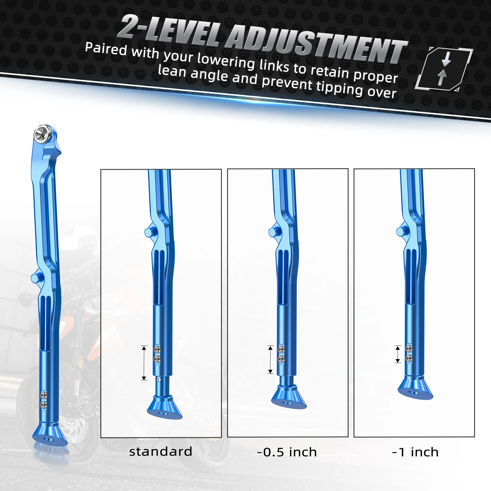 2025 لـ Husqvarna TE 300 TE 250 150 125 TX 300 FE 501 FX 450 350 250 FE وصلة خفض الربط 1 "1.5" مجموعة مسنده قابلة للتعديل