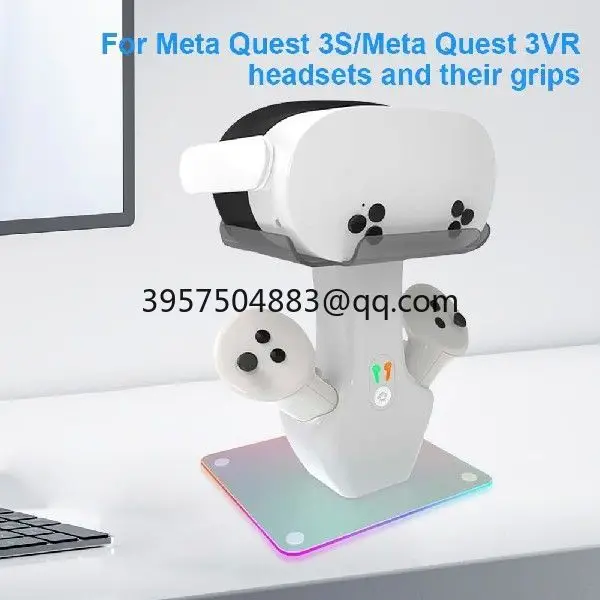 Soporte de Carga Vertical para Meta Quest 3S/Quest 3 VR
