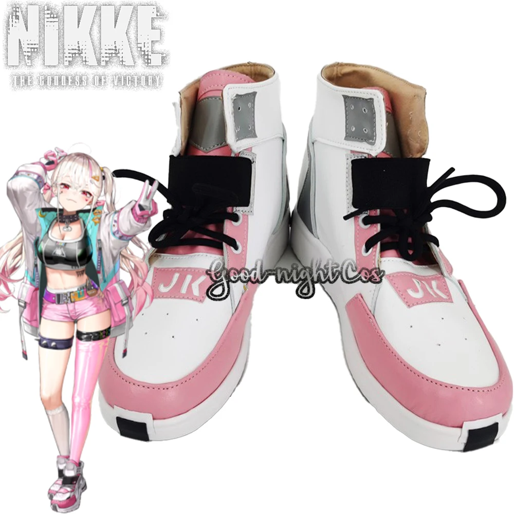 

Game NIKKE Goddess of Victory Jackal Cosplay Shoes Flat Sports shoes Halloween Party girl Jackal Role Play shoes customize